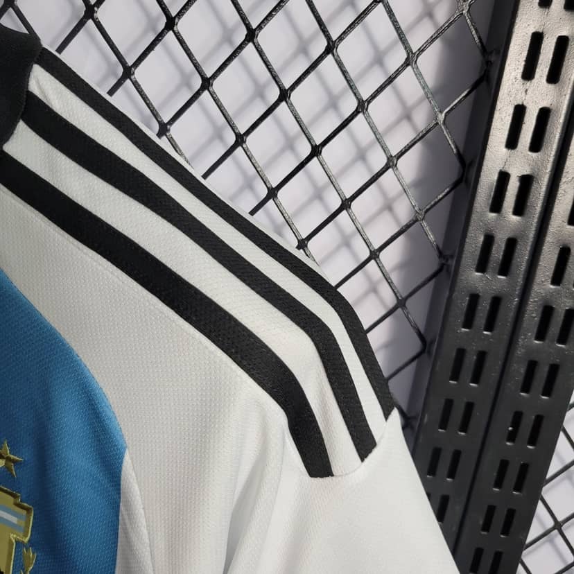 Camisola Argentina Principal 2022 Mundial FIFA--8