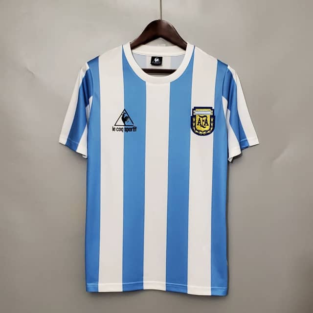 Koszulka Retro Argentyny domowa 1986