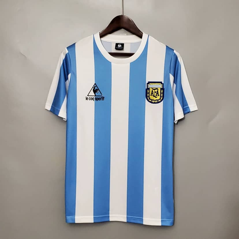 Maglia Retro Argentina Home 1986