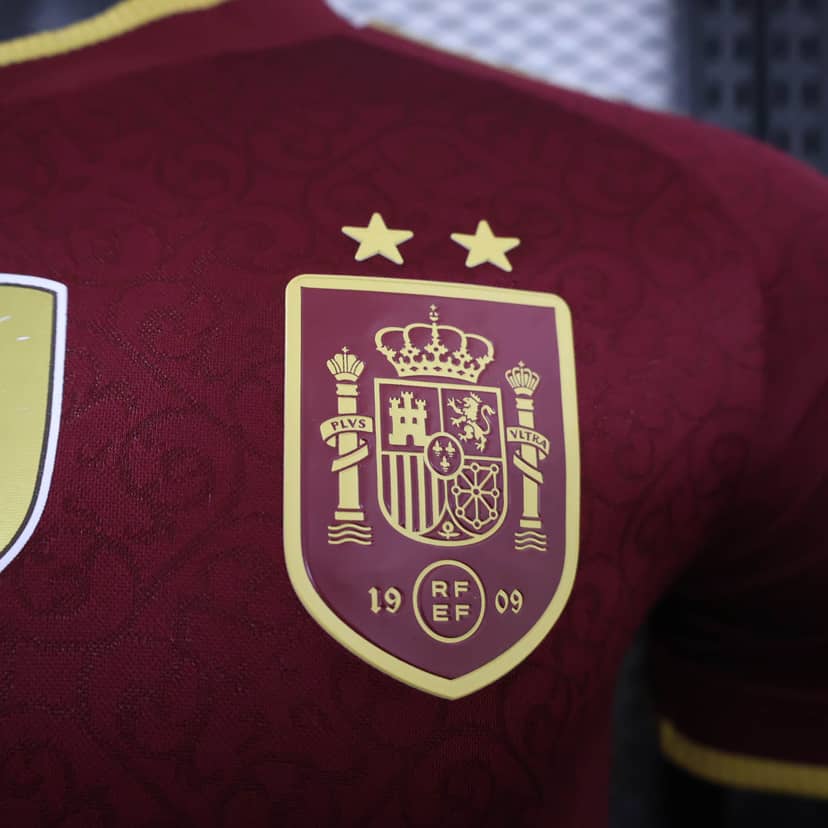 Maillot Espagne 2026 Édition Spéciale Version Player Bordeaux--6