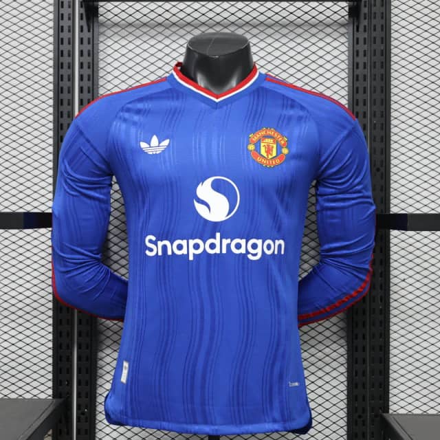 2026/2027 Player Version Long Sleeve Manchester United Away Shirt