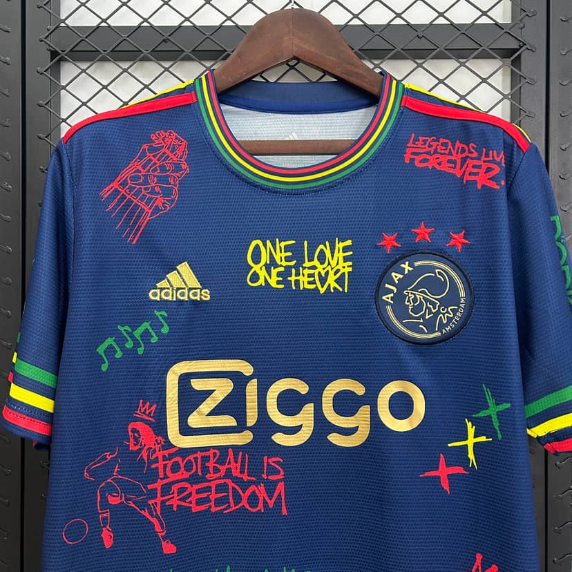Camisola Ajax Versão Graffiti 2025/26 Azul-Marinho--2