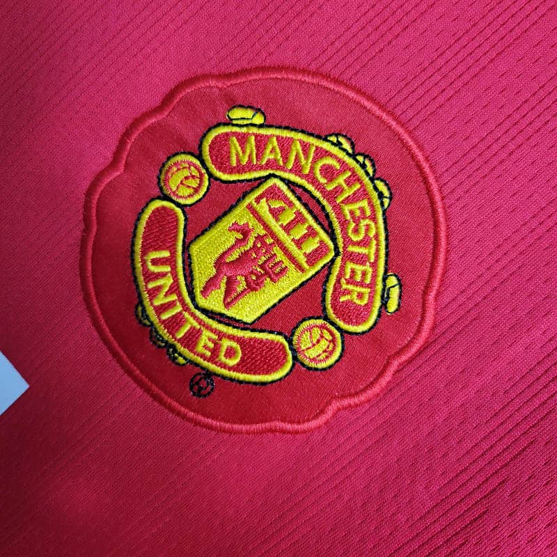 Maglia Retro Manchester United Home Edizione Champions League 2007/08--6