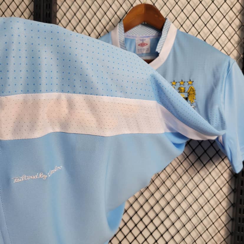 Koszulka Retro Manchesteru City domowa 2011/12--8
