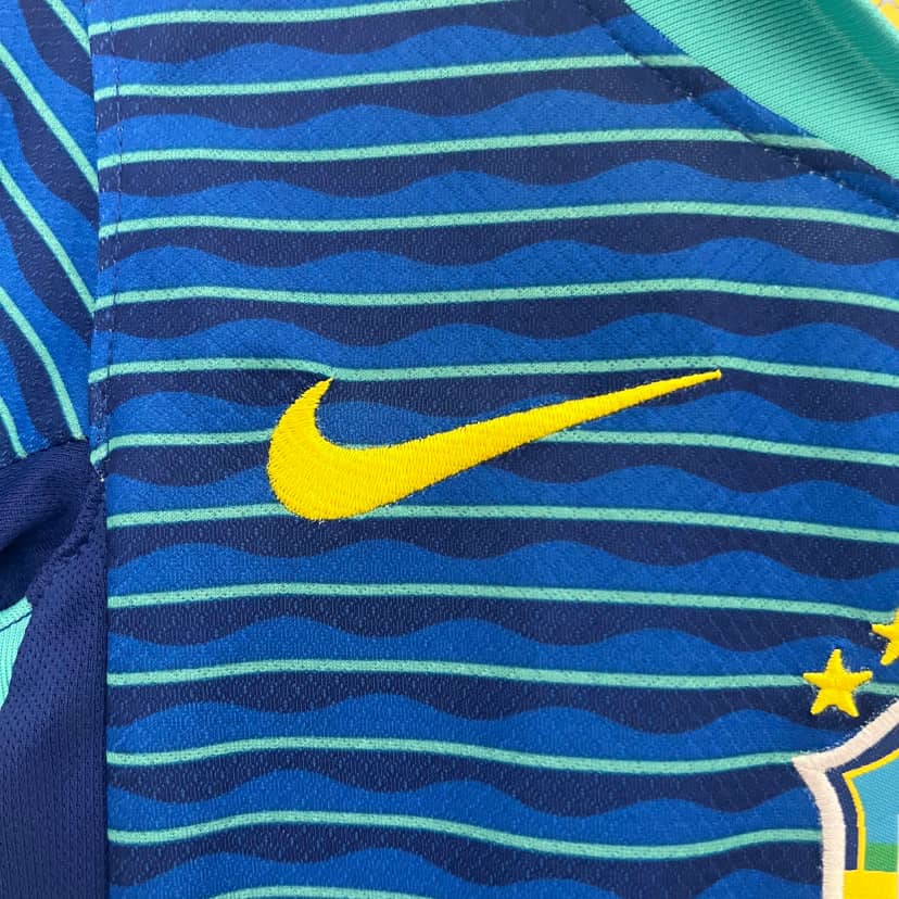 Camiseta Brasil Segunda Equipación 2024 Niño--5
