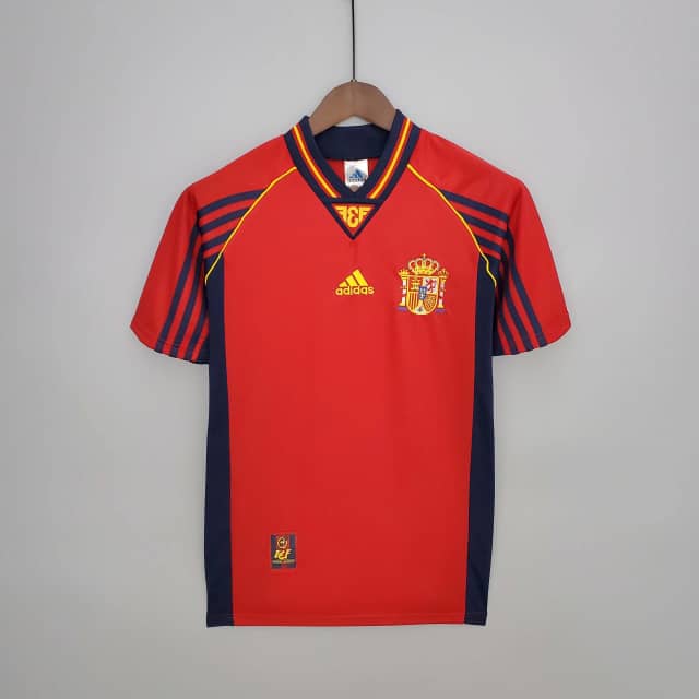 Camiseta Retro España Primera Equipación 1998