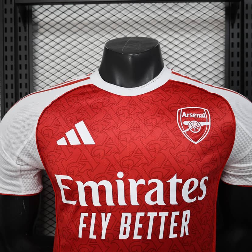 Camisola Arsenal Principal 2025/26 Versão Jogador--2