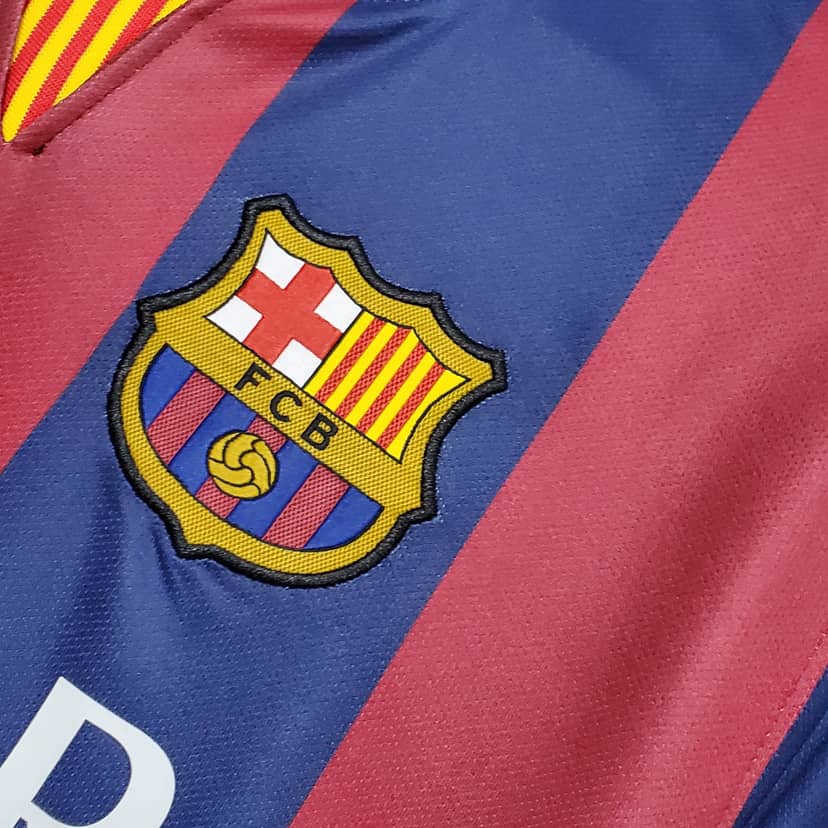 Maglia Retro Barcellona Home 2014/15--4