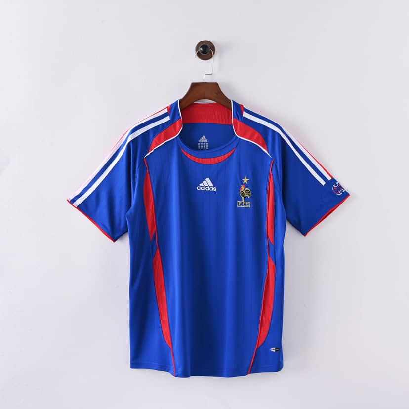 Maglia Retro Francia Home 2006