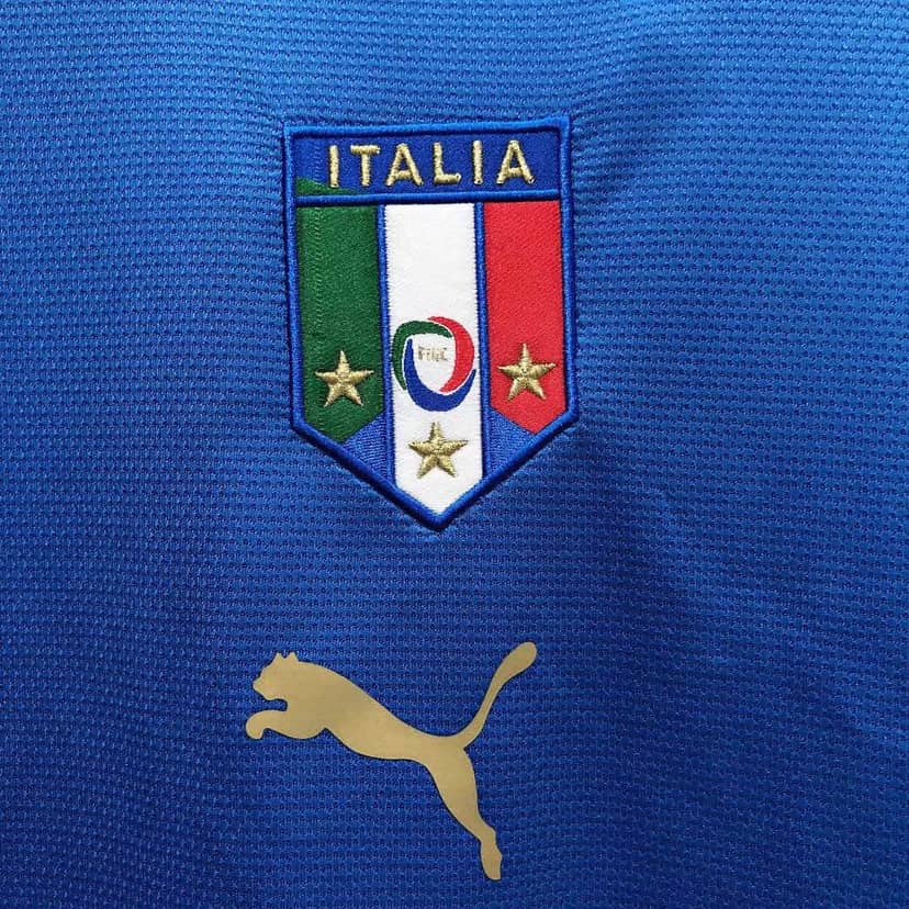 Maglia Retro Italia Home 2006--2
