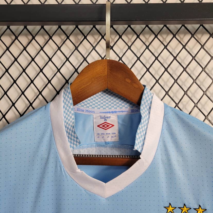 Koszulka Retro Manchesteru City domowa 2011/12--4