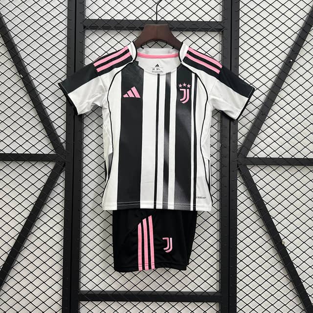 Dziecięcy zestaw Juventusu domowy 2025/26