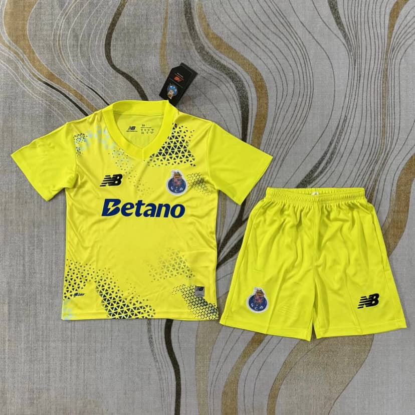 Maillot Kit Enfant FC Porto Gardien 2026/27 Jaune