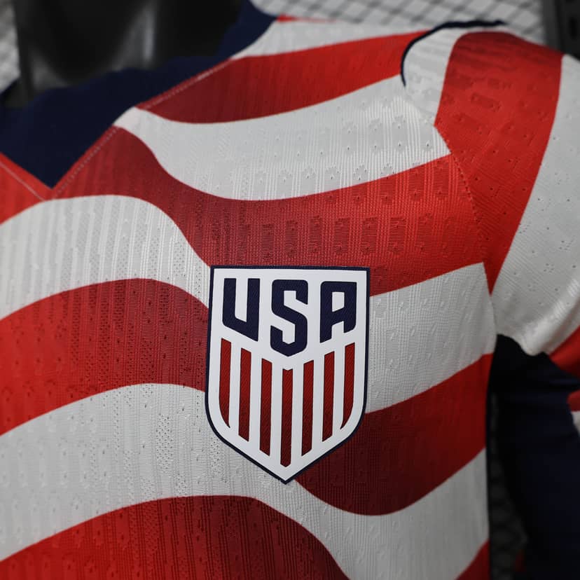 Maglia USA Home 2026 Player Version Maniche Lunghe--4