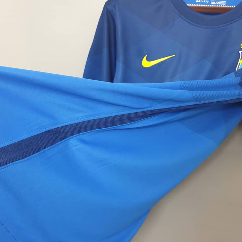 Camiseta Retro Brasil Segunda Equipación 2020--7