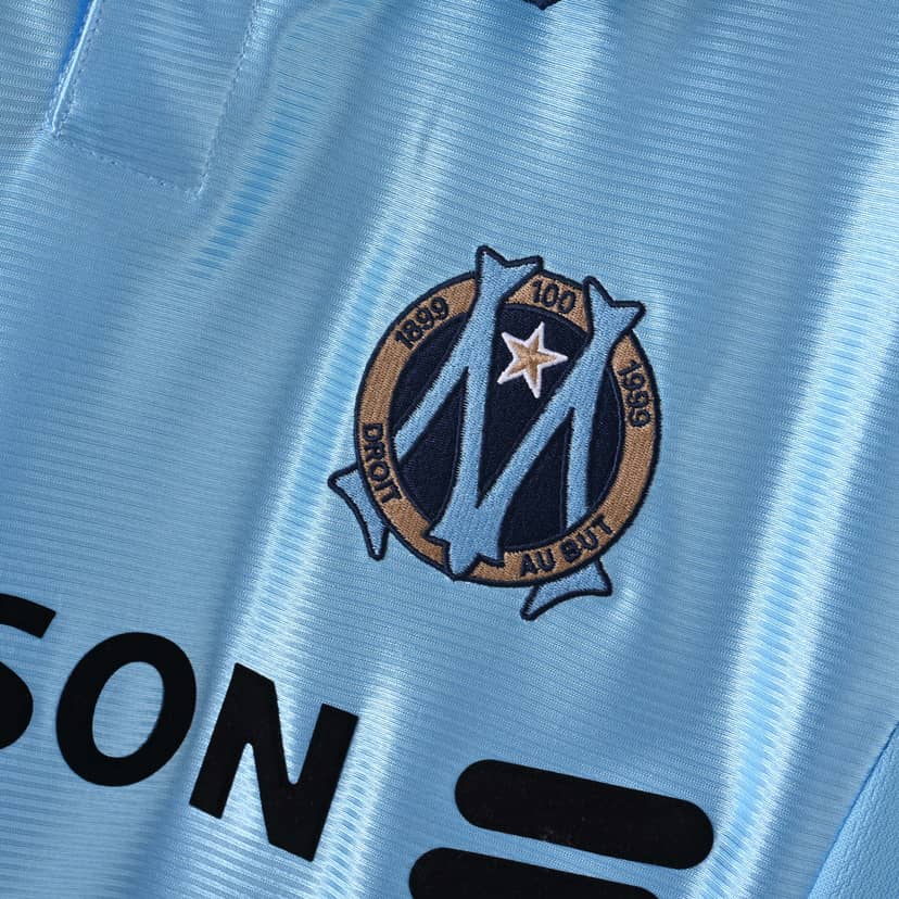 1998/1999 Retro Olympique de Marseille Away Shirt--4