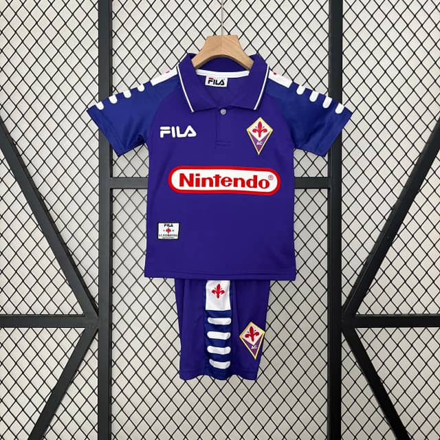 Dziecięcy zestaw Retro Fiorentiny domowy 1998/99