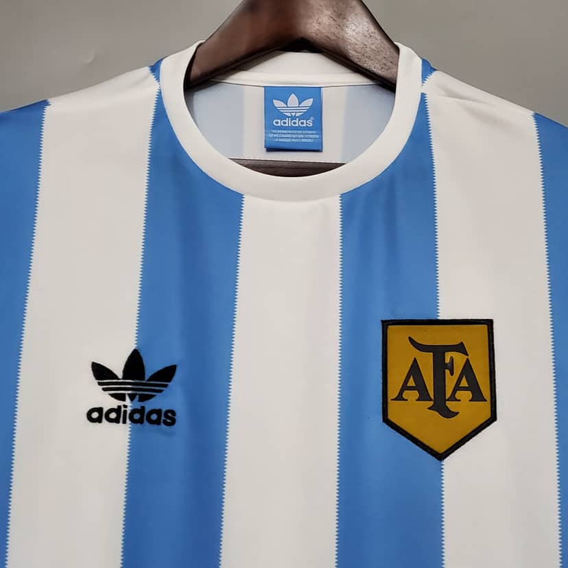 Camiseta Retro Argentina Primera Equipación 1978--2