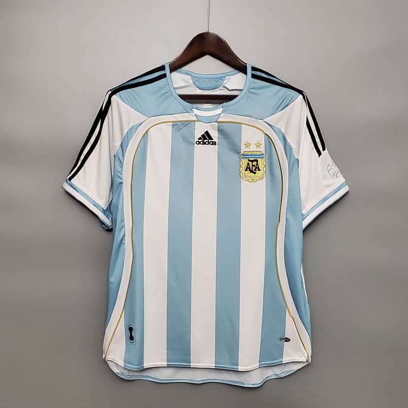 Maglia Retro Argentina Home 2006
