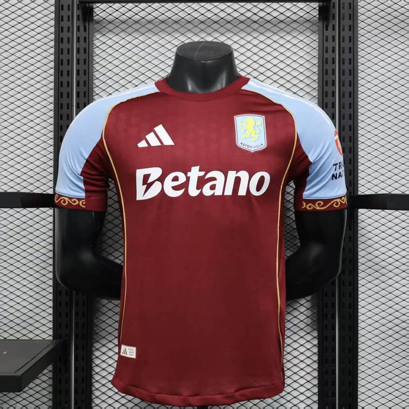 Camiseta Aston Villa Primera Equipación 2025/26 Versión Jugador