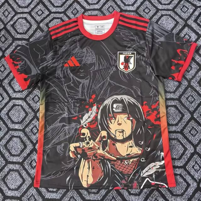 Camisola Japão Edição Especial Uchiha Itachi 2026 Preta