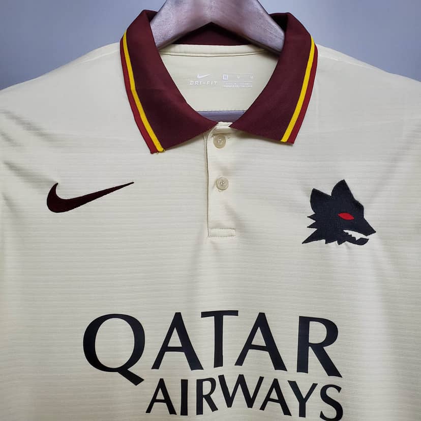 2020/2021 Retro Roma Away Jersey--2