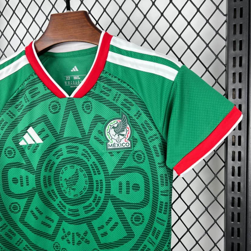 2026 Mexico National Home Shirt Kids Size--3
