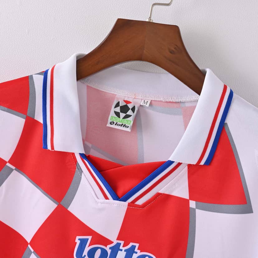 Camisola Retro Croácia Principal 1998--4