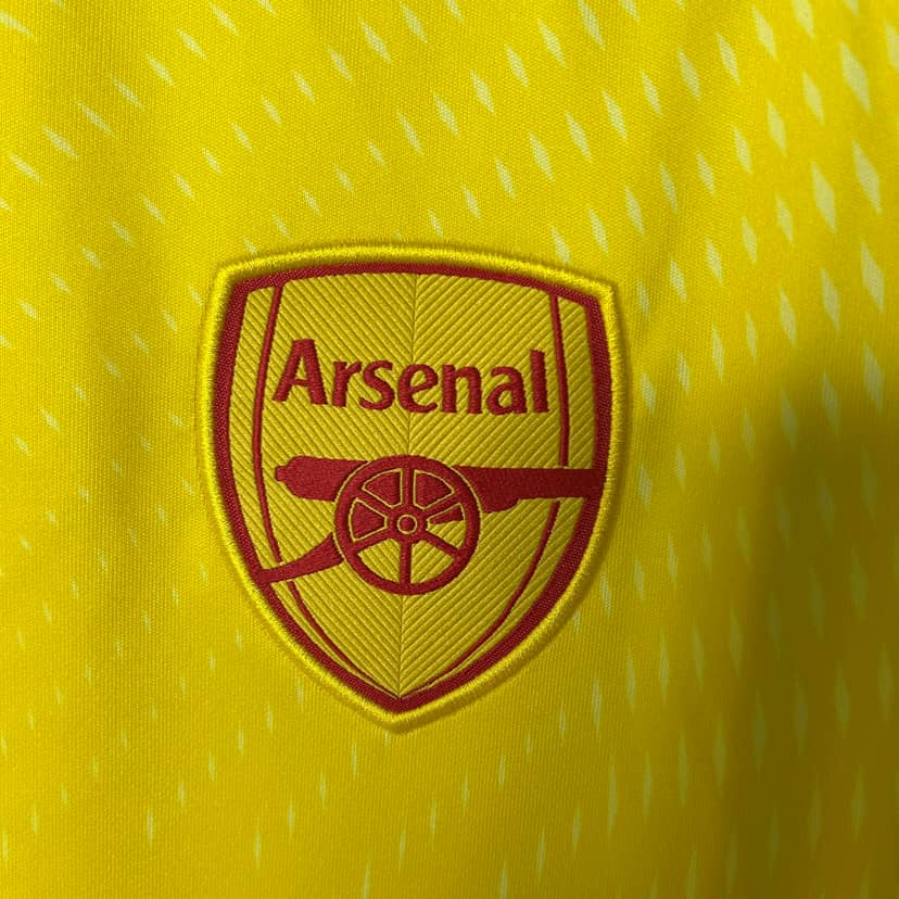 Camisola Arsenal Guarda-Redes 2025/26 Amarela--5