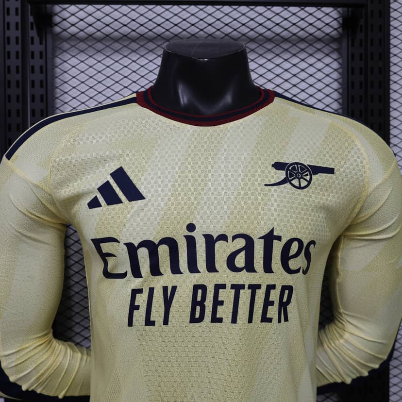 2026/2027 Player Version Long Sleeve Arsenal Third Away Shirt--2