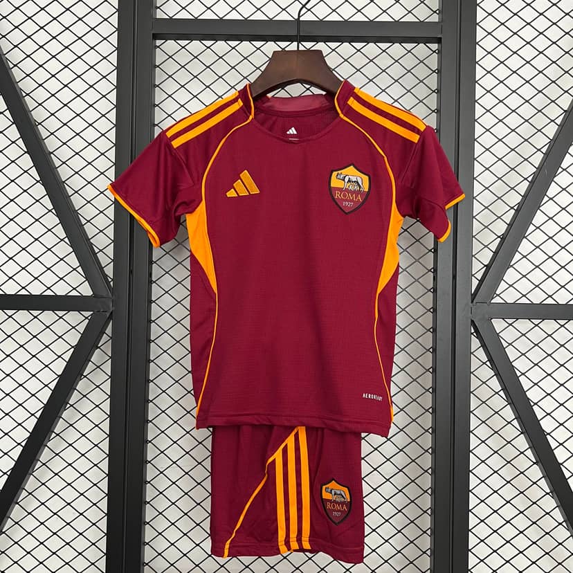Dziecięcy zestaw AS Roma domowy 2025/26