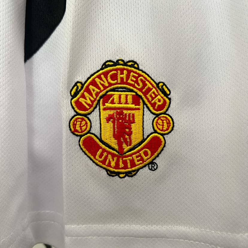 Dziecięcy zestaw Retro Manchesteru United domowy 2002/04--5