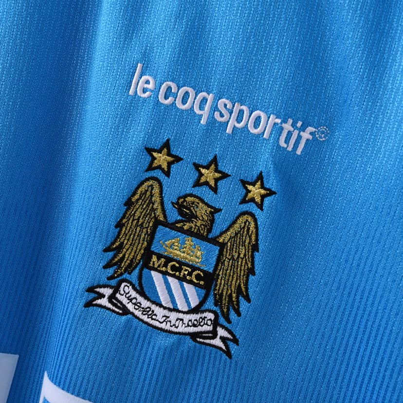 Maillot Retro Manchester City Domicile 1999/01--5