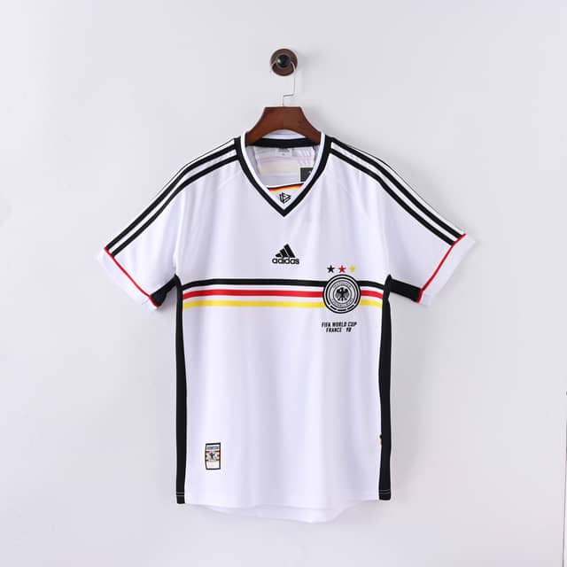 1998 Retro Germany Home Jersey Shirt