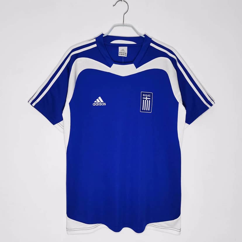 Camiseta Retro Grecia Primera Equipación 2004