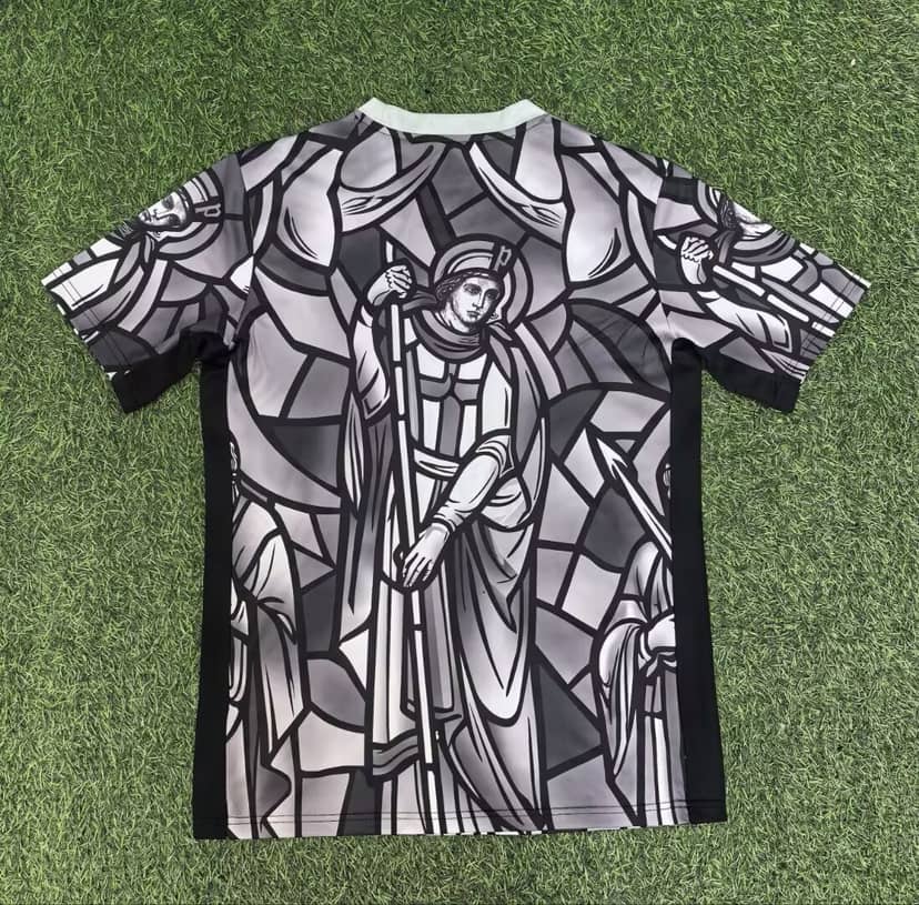 Maillot Avant-Match Angleterre Édition Collaboration 2026 Gris--1