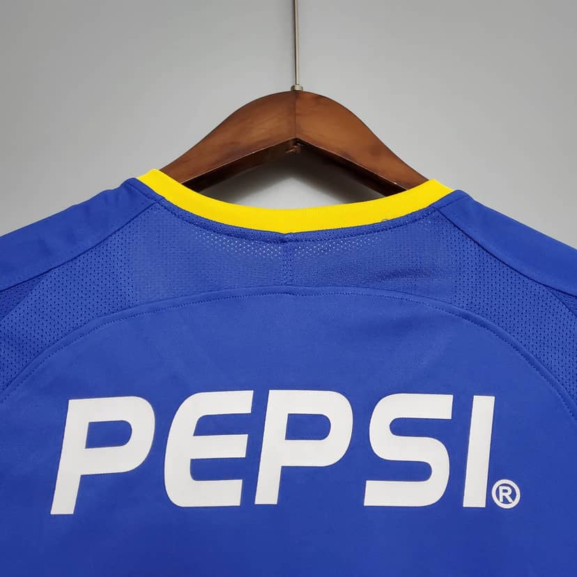 Camiseta Retro Boca Juniors Primera Equipación 2003/04--5
